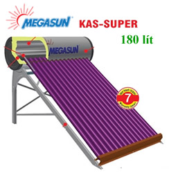 Máy năng lượng Megasun KAS Super 180 lít