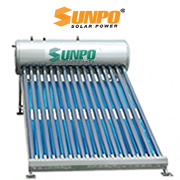 Máy nước nóng năng lượng SunPo HP 215 lít