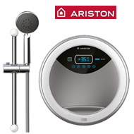 Máy nước nóng trực tiếp Ariston Aures Luxury Round RT45E-VN