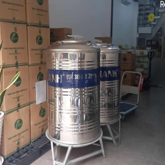 Bồn inox Đại Thành 310L đứng