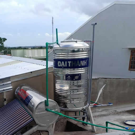 Bồn nước inox 310L đứng Đại Thành