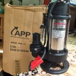 Máy bơm APP DSK-10 1HP (Có dao cắt)