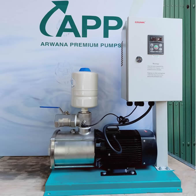 Máy bơm biến tần APP HVF-84T 2Hp 380v