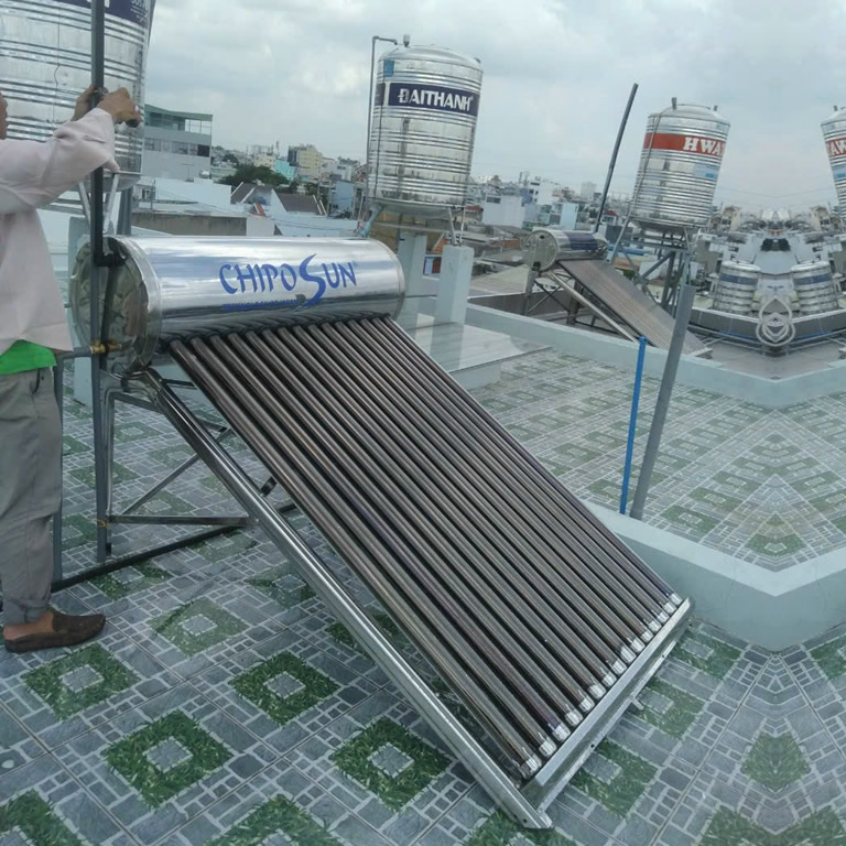 Máy năng lượng mặt trời 180L Chipo Sun