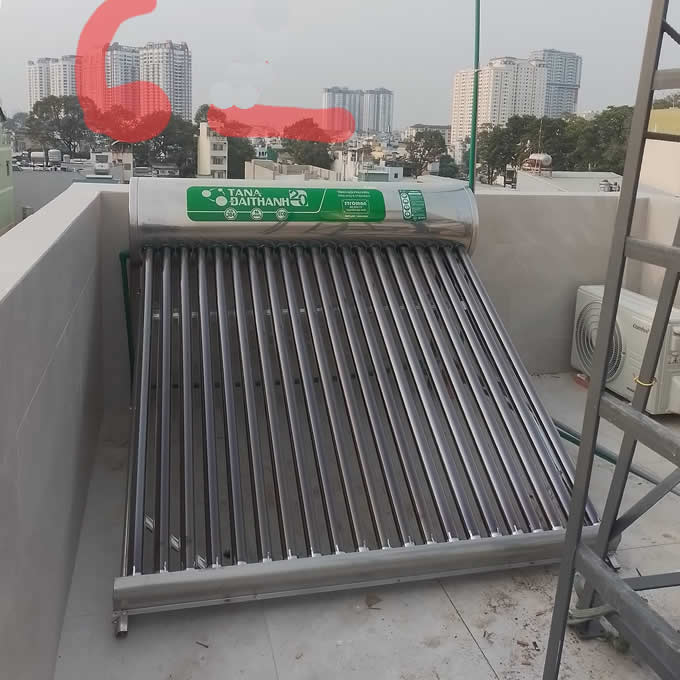 Máy năng lượng mặt trời 215L Tân Á Đại Thành