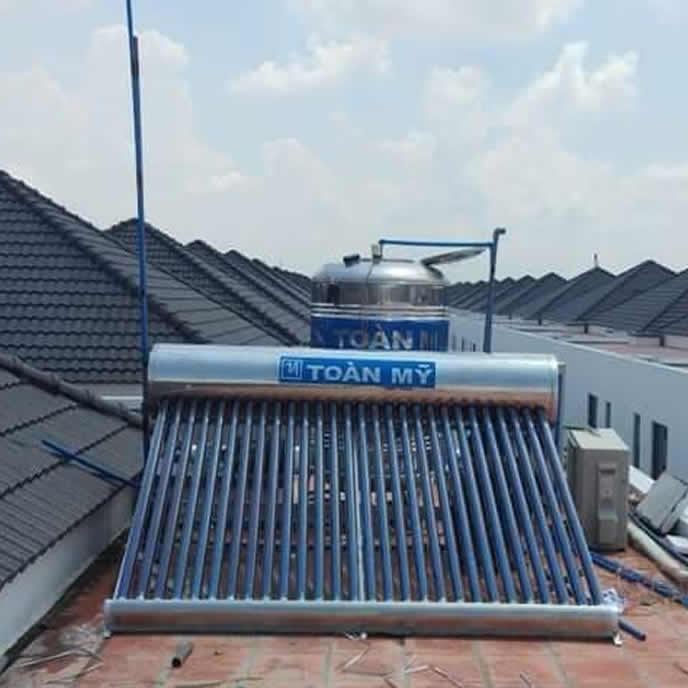 Máy năng lượng mặt trời 280L Toàn Mỹ