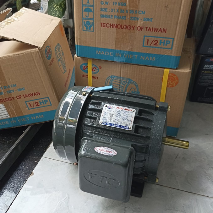 Motor VTC 1/2Hp 220v tua 1450