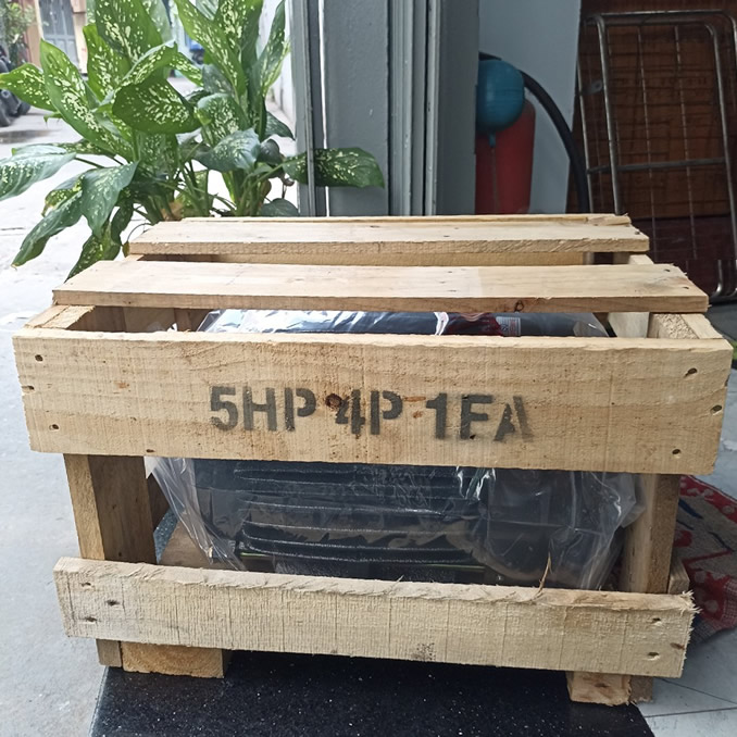 Motor VTC 5Hp 220v tua 1450