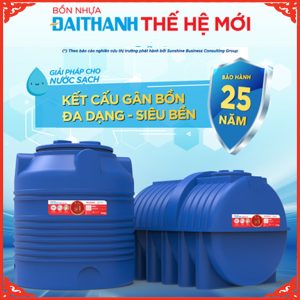 Bồn nhựa Đại Thành thế hệ mới