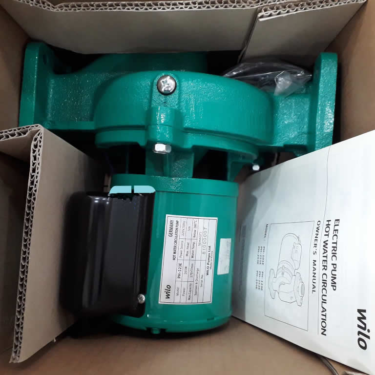 May-bom-tuan-haon-nuoc-nong-260w-Wilo-PH-123E-Alolaco Máy bơm WiLo PH-123E 265w