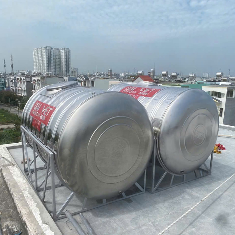 Bon-inox-dai-viet-3000l-ngang-Alolaco Bồn inox Đại Việt 3000 lít ngang